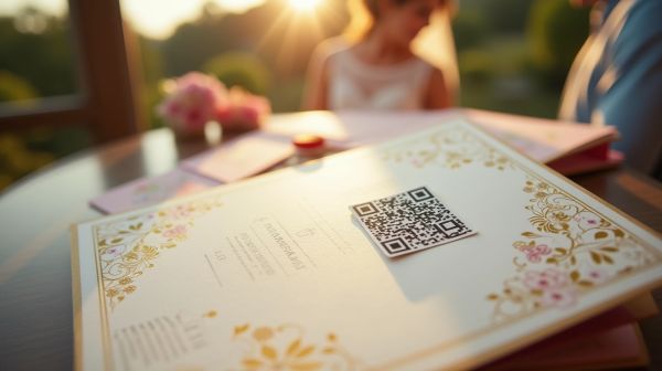 Animation mariage : le QR code qui remplace l'appareil photo jetable