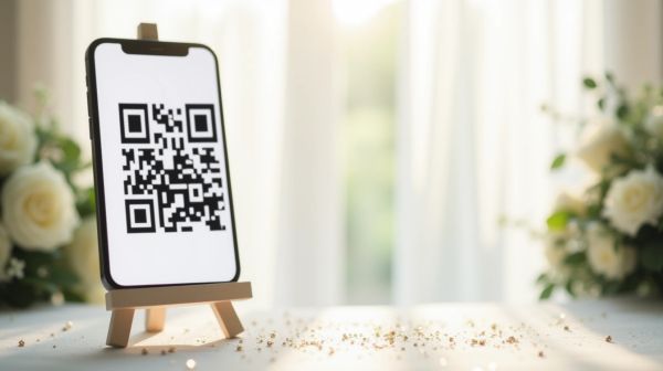 Animation mariage : le QR code qui remplace l'appareil photo jetable
